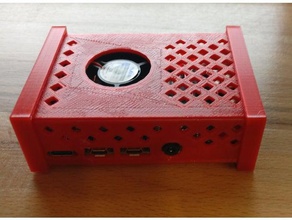 roadyp - raspberry pi 4 ventilateur de boîtier ordinateur cas 3d print model - Mito3D