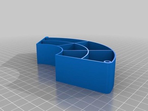 spool drawer 2 tool holders & boxes customized 3d print model - Mito3D
