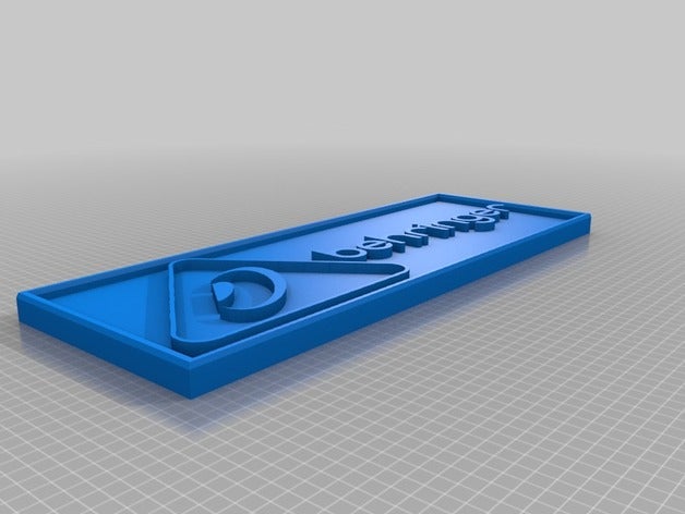 behringer, Zeichen - horizontal audio home theater plaque sound-Verstärker 3D print model - Mito3D