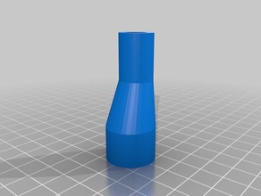 il mio personalizzato offset tubo riduttore parti su misura 3d print model - Mito3D