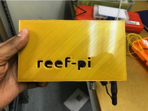 reef-pi - all one enclosure pi 3 electronics 3d print model - Mito3D