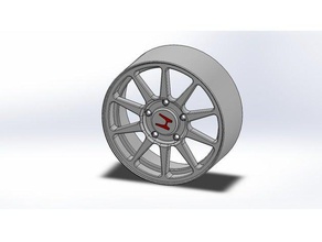 jante honda integra automotive 3d print model - Mito3D