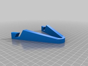 simple soporte para la tableta de samsung s4 3d print model - Mito3D