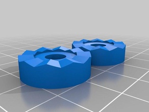 my customized hirth joint angle adjustment discs 3d print model - Mito3D