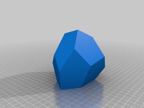 tetratoedro di apprendimento cristallografia 3d print model - Mito3D