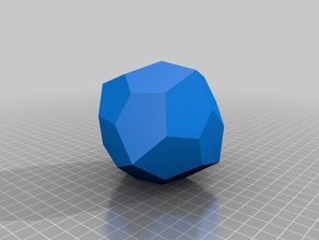 giroedro di apprendimento cristallografia 3d print model - Mito3D