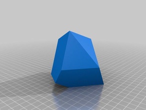 dos bipir mides trigonales learning crystallography 3d print model - Mito3D