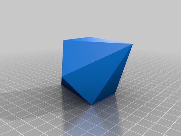 bipir mide hexagonal de aprendizagem a cristalografia 3D print model - Mito3D