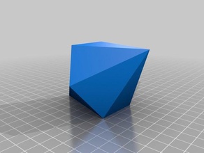 bipir mide hexagonal de aprendizagem a cristalografia 3d print model - Mito3D