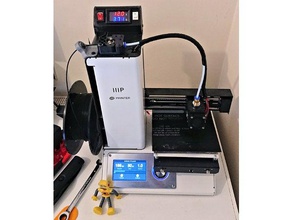 monoprice select mini mpsm v2 3d printer power console usb sockets machine tools meter voltage current 3d print model - Mito3D