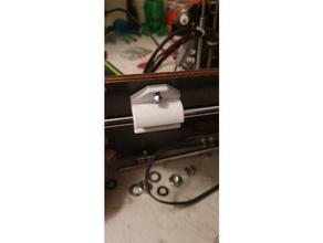 clone i3 pro-b under bed bearing holder 3d printer parts geeetech pro b geetech linear slide 3d print model - Mito3D