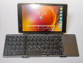 tablet mount jöle tarak klavye android bluetooth katlanabilir tutucu stand bağlayın standı 3d print model - Mito3D