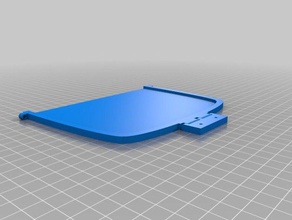 drop box lid-half 3d printing 3d print model - Mito3D