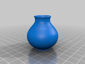 vase Topf Container Blumen-vase pot 3d print model - Mito3D