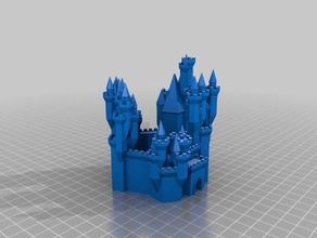 grand castle edifici e strutture su misura 3d print model - Mito3D