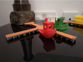 benchy docks toy & game accessories 3d print model - Mito3D