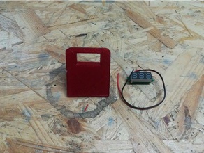 della batteria di digital del tester tensione stand il fai da te digitale misuratore 3d print model - Mito3D