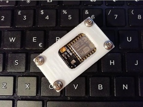 esp8266 Fall - Elektronik arduino hack Pflanzer wifi wireless 3d print model - Mito3D