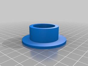 1-Zoll-Dübel-Stab-Endkappe Teile 3d print model - Mito3D