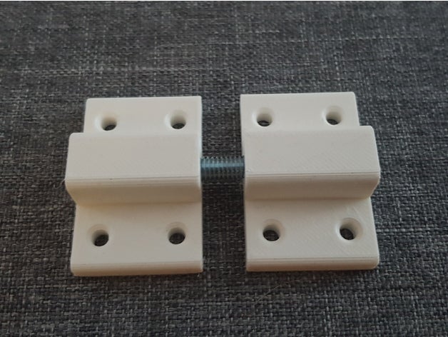 holzplattenverbinder placa de madeira conector partes conselho administração ferramenta cozinha platte chave inglesa spannvorrichtung verbinder superfície trabalho 3D print model - Mito3D