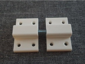 holzplattenverbinder ahşap plaka bağlayıcı parçalar Yönetim Kurulu mutfak aracı platte spanner spannvorrichtung verbinder tezgah 3d print model - Mito3D