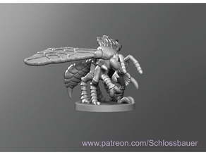 predator wasp toys & games dnd dungeons dragons tabletop 3d print model - Mito3D