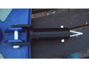 water vacuum cleaner nozzle holder outdoor & garden bestway pool adapter 3d print model - Mito3D