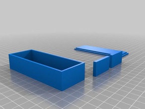 caixa com divisórias A impressão 3d 3d print model - Mito3D