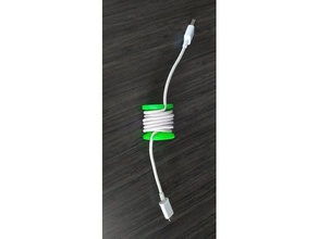 usb wire holder organization 3d print model - Mito3D