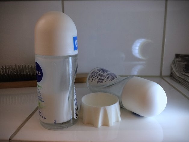 stand roll-on banyo freecad yarattı deodorant dur 3D print model - Mito3D
