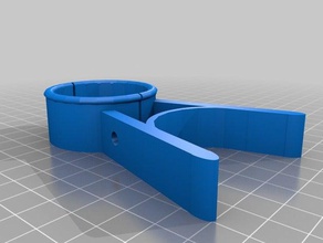 spring pipe tube clamp v5 hand tools clip pvc 3d print model - Mito3D