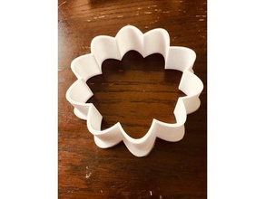 10 facet cookie cutter cucina & sala da pranzo 3d print model - Mito3D