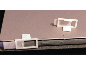 surface pro 6 pulsante di alimentazione protezione cover scorrevole computer la 3d print model - Mito3D