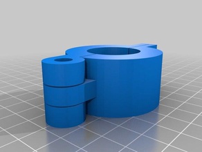 my customized pipe clamp v2 tools 3d print model - Mito3D