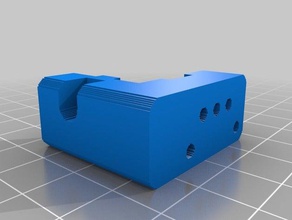 3d dirsek ayarlanabilir-son durak slash çizgi 3d print model - Mito3D