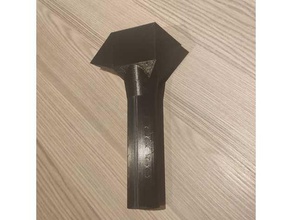 marteau de guerre des outils à main la coulée combat perdu pla casting mace médiévale métal 3d print model - Mito3D