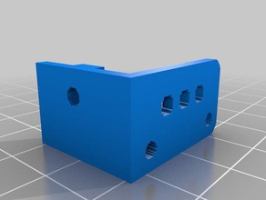 3d barra regolabile-fine-stop-staffa slash 3d print model - Mito3D
