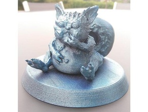 cute little monster sculptures 3d print model - Mito3D