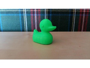 Ente Tiere ente quak Gummi-Ente - Spielzeug 3d print model - Mito3D