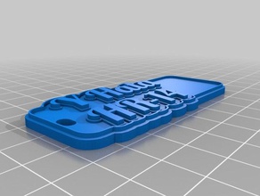 hr-14 keychains customized 3d print model - Mito3D