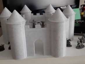 enchanted castle 3d printing 3d print model - Mito3D