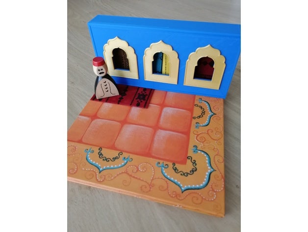 marrakech tapis boîte jouets & accessoires de jeux 3D print model - Mito3D