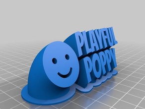 poppy 2 office customized 3d print model - Mito3D