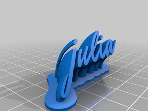 jul office personalizado 3d print model - Mito3D