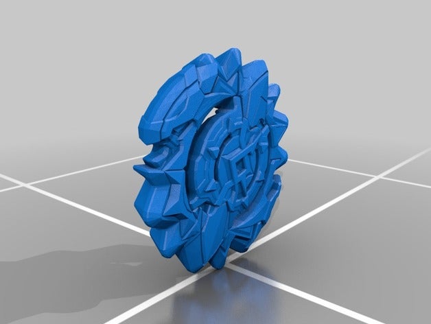 sol astro a4 hasbro standart beyblade patladı 3d baskı 3D print model - Mito3D