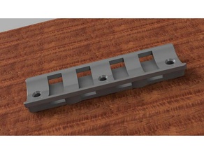 kablo kravat bağlama araçlar bağı bağları çapa pad 3d print model - Mito3D