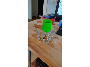 liquore-dispenser cucina & sala da pranzo liquore dispenser 3d print model - Mito3D