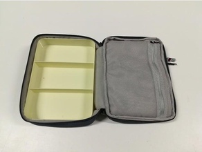 bubm organizador de bolsa inserir organização o saco viajar bandeja 3d print model - Mito3D