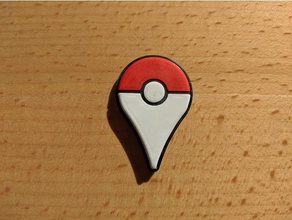 pokemon ir emblema etiqueta nfc versão jogos de vídeo titular tag itens go coisas 3d print model - Mito3D