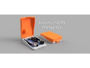 arduino uno saklama kutusu elektronik durumda depolama 3d print model - Mito3D